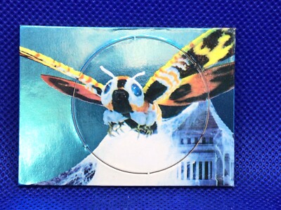 MOTHRA Godzilla vs  HOLO Prisim Meiji Menko TOHO 1994 Japanese F/S-image