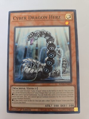 Cyber Dragon Herz - SDCS-EN009 - Super Rare -image