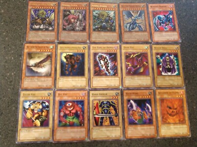 15 Holo Yu-Gi-Oh Cards Andro Teleia Sphinx Blue-Eyes Dragon -image