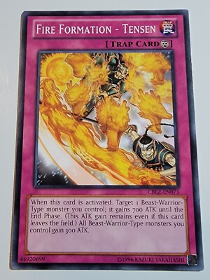 Fire Formation - Tensen CBLZ-EN071 Common Unlimited Yugioh-image