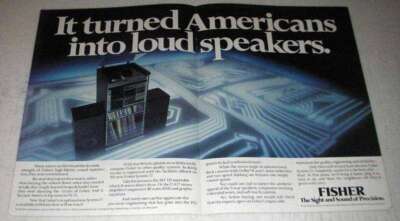 1984 Fisher System 77 Hi-Fi Stereo Ad - Americans-image