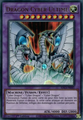 Yu Gi Oh! Dragon Cyber Ultime SDCS-FR041 Ultra Rare in French-image