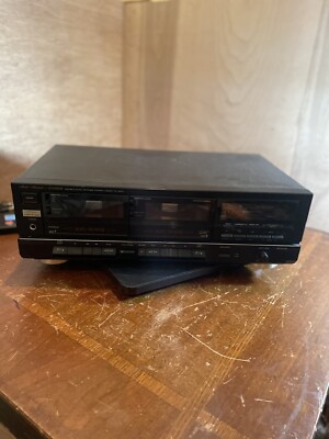 VTG Fisher CR-W780 Cassette Stereo Deck  Powers Up As Is-image