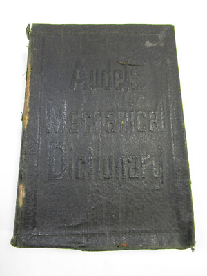 1942 AUDELS MECHANICAL DICTIONARY -image