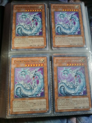 1996 YU-GI-OH 1ST EDITION CYBER LASER DRAGON #DPO4-EN003 MINT CONDITION-image
