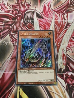 Cyber Dragon SGX3-EN128 1st Edition Secret Rare-image