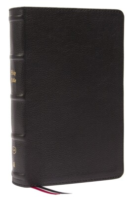 Thomas Nelson KJV Personal Size Bible; 2022; Black Leather Soft; 10 Point-image