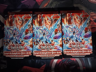  Yu-Gi-Oh! ALBAZ STRIKE STRUCTURE DECK (3x FACTORY SEALED) 1st ED Near Mint ENG-image