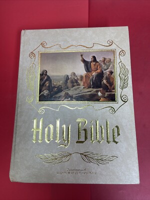 Holy Bible Master Reference Edition Heirloom Red Letter Edition 1988-image