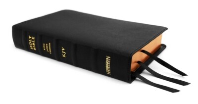 Hendrickson Hallmark Reference Bible, KJV, LP Deluxe Hand Bound,Goatskin Leather-image