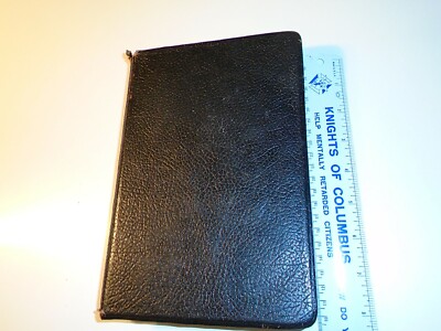 New Scofield Reference Edition Holy Bible Concordance  Leather Bound  used black-image