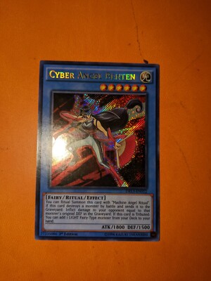 YuGiOh Cyber Angel Benten DRL3-EN012 Secret Rare 1st Edition NM-image