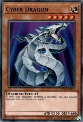 YUGIOH OTS TOURNAMENT PACK 11 OP11 CYBER DRAGON COMMON-image