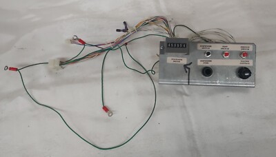 Namco GODZILLA WARS Jr Arcade Ticket Redemption Game VOLUME, Service, Test Plate-image