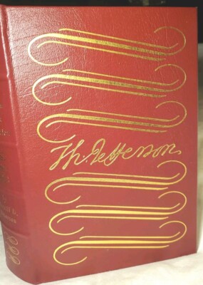 THOMAS JEFFERSON & THE NEW NATION 1980s Easton Press Peterson Leather History-image