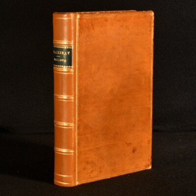 1882 Thackeray Anthony Trollope Fine Binding Illustrated-image