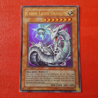 Yugioh Cyber Laser Dragon SOI-EN007 1st Edition-image