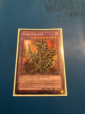 YUGIOH  Secret Rare Dark Paladin SBCB-EN021 1st Edition-image