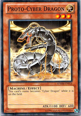 Proto-Cyber Dragon SDMM-EN014 YU-Gi-Oh! Light Play Unlimited-image