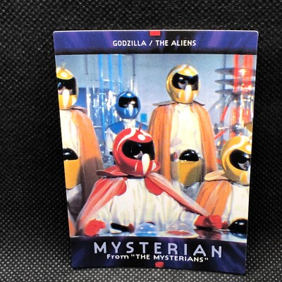 Mysterian Godzilla Card TCG No.73 Toho Movie BANDAI 1996 1ST Japanese Japan-image