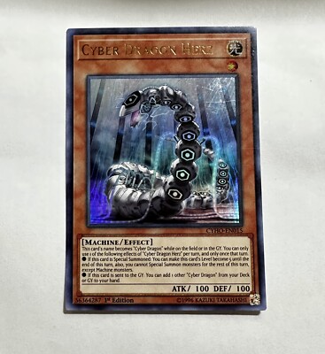 YuGiOh! Cyber Dragon Herz - CYHO-EN015 - 1st Edition - Ultra Rare-image