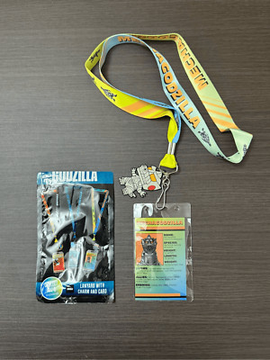 Godzilla Mechagodzilla Lanyard with Charm and Card-image