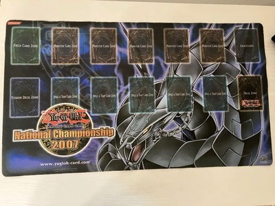 Rare Yu-Gi-Oh! Black Cyber ​​Dragon Play Mat 2007-image