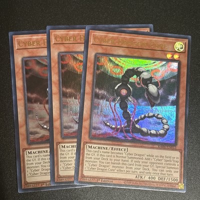 Cyber Dragon Core (UR) RA04-EN013 Quarter Century Stampede 1st Edition X3-image