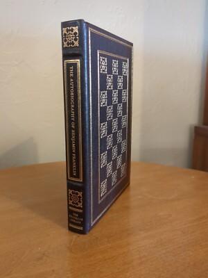 Franklin Library 100 Greatest Books The Autobiography of Benjamin Franklin EUC-image