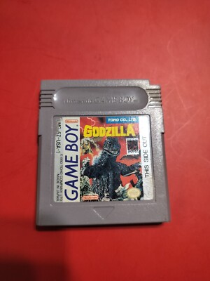 Godzilla - Nintendo Game Boy, 1990 - Cleaned -image