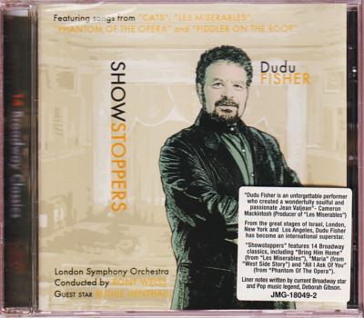 David (Dudu) Fisher: Showstoppers: 14 Broadway Classics *New and Sealed CD*-image