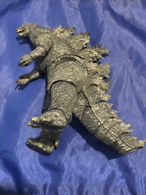 2019 Godzilla 12 Head to Tail Series 1 Action Figure NECA Missing Part Of Tail-image