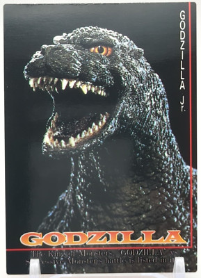 Godzilla Junior #102 Godzilla trading collection Card Amada Movie 1995 Japan A2-image