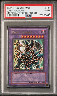 PSA 9 MINT Dark Paladin MFC-105 Ultra Rare 1st Edition *8018 Yugioh-image