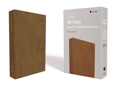 Thomas Nelson NET Bible, Thinline Reference, Large Print, Leathe (Leather Bound)-image