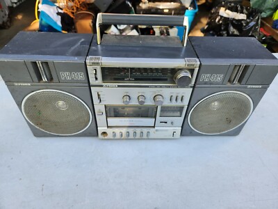 Fisher PH415k Stereo Boombox Untested -image