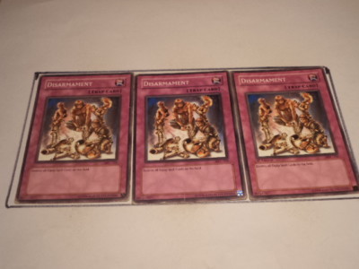3X Disarmament MFC-102 - Yugioh  Yu Gi Oh! 3 Playset-image