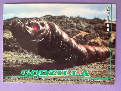 MOTHRA #40 Godzilla CARD TOHO amada 1995 very rare Japanese  F/S-image