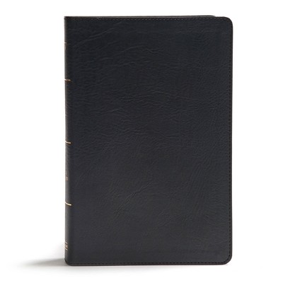 CSB Bibles by Ho KJV Giant Print Reference Bible, Black LeatherT (Leather Bound)-image