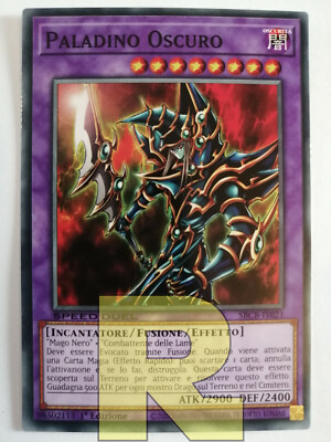 Dark Paladino / Dark Paladin® Speed Duel® Common® SBCB-IT021® Italian -image