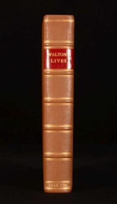 1796 The Lives of John Donne Henry Wotton George Herbert Thomas Zouch First-image