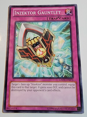 Inzektor Gauntlet GAOV-EN074 Common Unlimited Yugioh-image