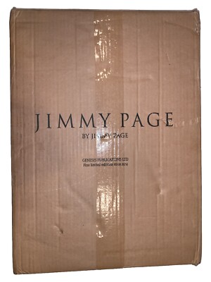 SIGNED, 1 of 2500, JIMMY PAGE by JIMMY PAGE, GENESIS PUBLICATIONS, LED ZEPPELIN-image