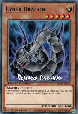 Yu-Gi-Oh! Cyber Dragon SGX3-FRI28 VF/COMMUNE-image