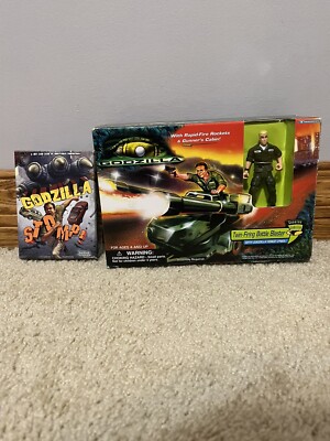 Genuine Godzilla Twin Firing Battle Blaster/Godzilla Stomp Card Game-image