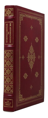 THE AUTOBIOGRAPHY OF BENJAMIN FRANKLIN Franklin Library - Limited Edition 1983-image