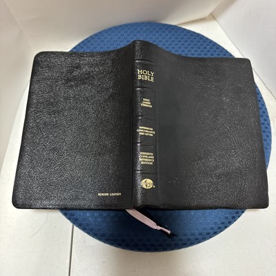 Kenneth Copeland Reference Edition King James Bible Black Leather Jesus Christ-image