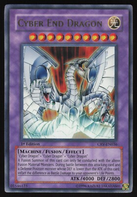 Cyber End Dragon - CRV-EN036 - Ultra Rare - 1st Edition Yugioh 3-image