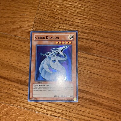 Cyber Dragon Super Rare Crv 1st Edition Nm -image