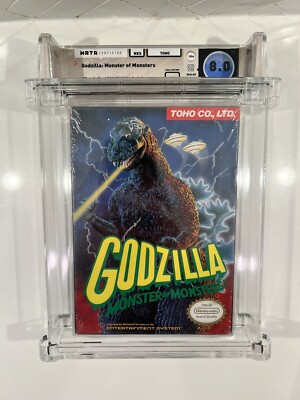 SEALED WATA 8.0 NES Godzilla: Monster of Monsters (Nintendo Entertainment)-image